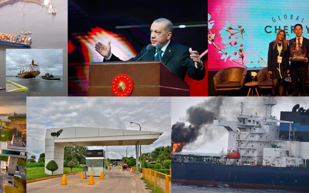 Resumen logístico de abril 2024